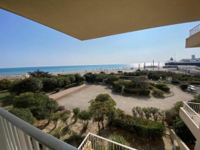 T3 Moderne 6p au bord de la mer, Le Barcarès, parking et terrasse - FR-1-81-593